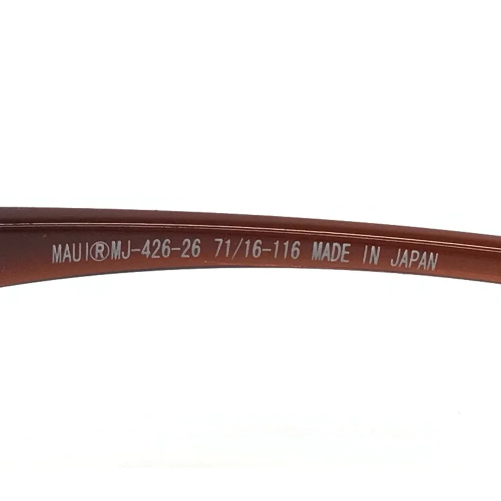 Maui Jim Sunglasses Hot Sands MJ-426-26 Rootbeer Frames with HCL Bronze Lenses